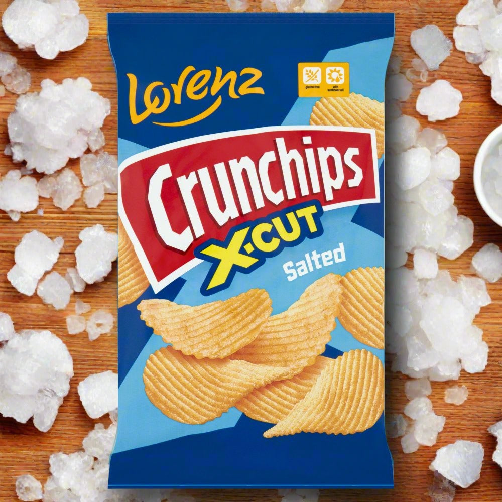 Lorenz X-Cut Crunchips Salted 75g