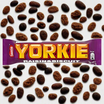 Yorkie Raisin & Biscuit Milk Chocolate Bar 44g