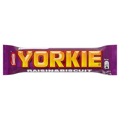 Yorkie Raisin & Biscuit Milk Chocolate Bar 44g