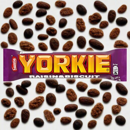 Yorkie Raisin & Biscuit Milk Chocolate Bar 44g