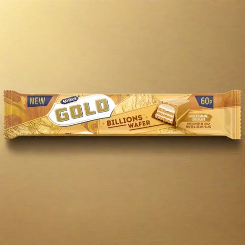 Mcvities Gold Billion Bar 60p