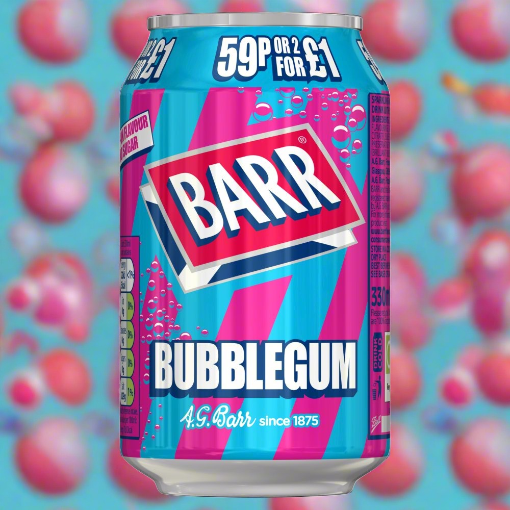 Barr Bubblegum 330ml