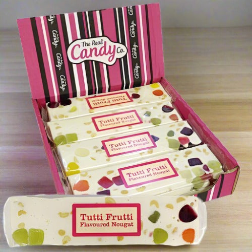 The Real Candy Co. Tutti Frutti Fruity Nougat Bar 150g