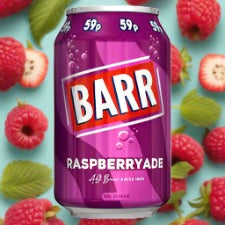 Barr Raspberryade 330ml Can 