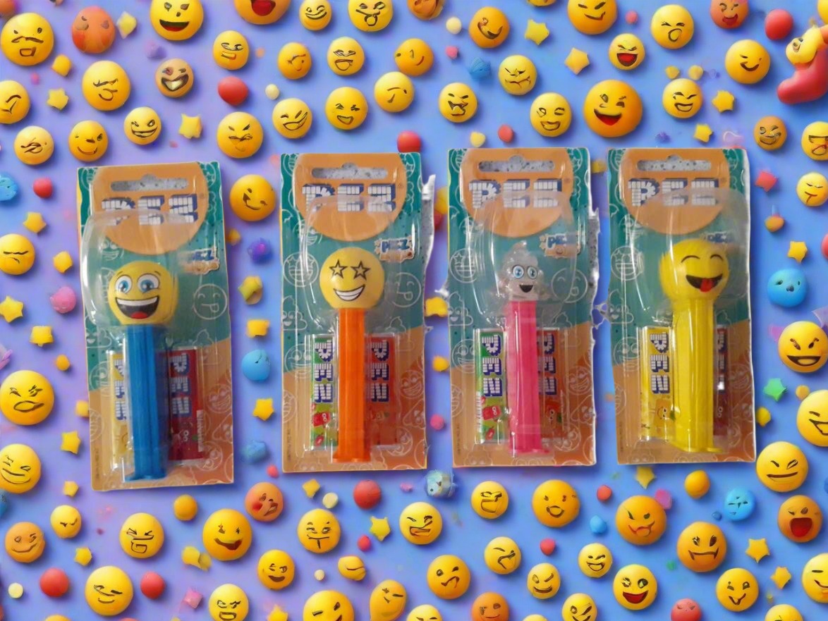 Pez Emojis 1+2 Impulse Packs 17g