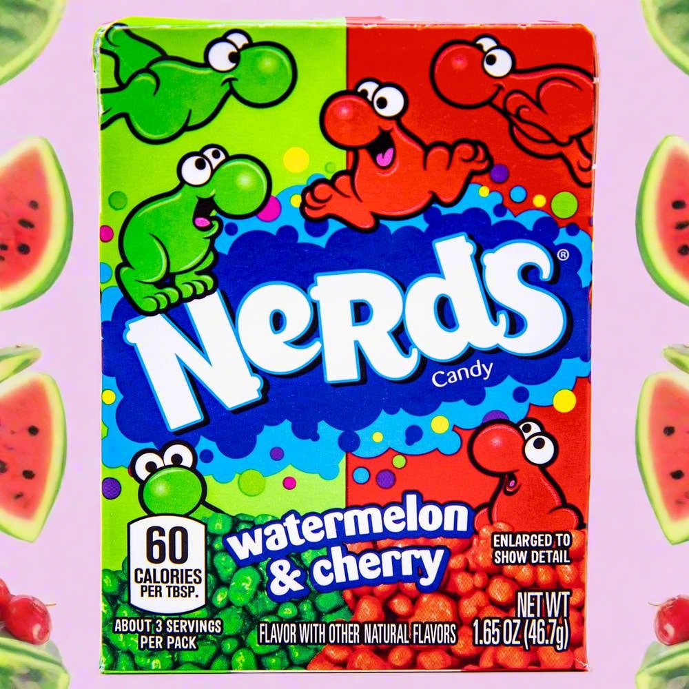 Nerds Melon & Cherry 46.7g