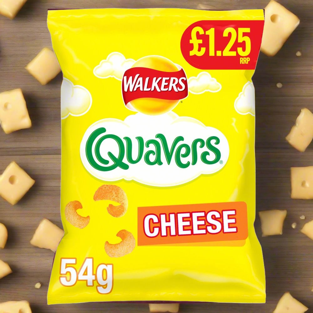 Walkers Quavers Cheese Snacks 54g