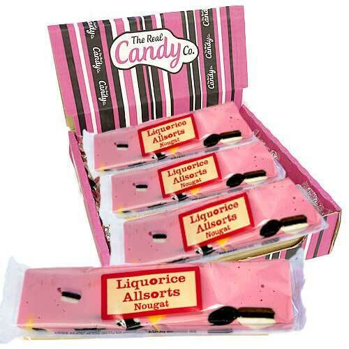 The Real Candy Co. Liquorice Allsorts Nougat Bars 150g