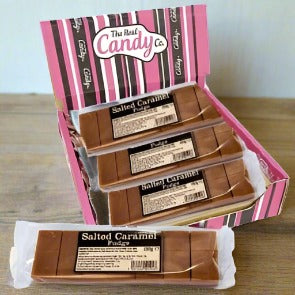 The Real Candy Co. Salted Caramel Fudge Bar 130g