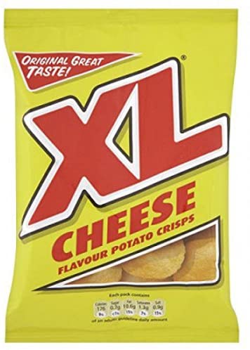 XL Cheese Flavour Potato Crisps 32.5g Single Packet